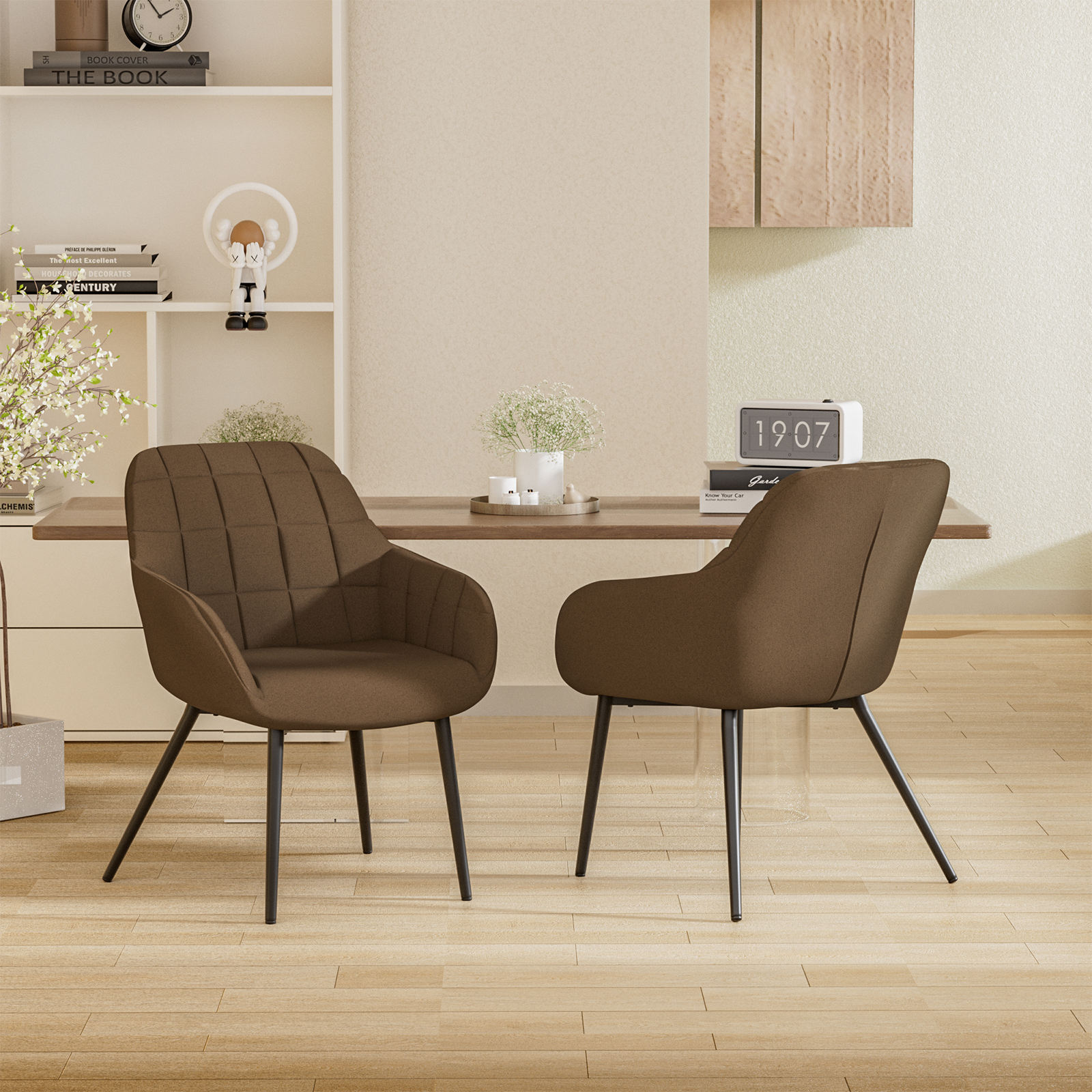 สีน้ำตาล