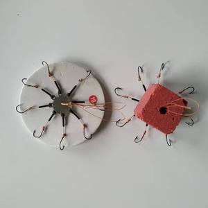 KEKAXI Klapphaken für Fluss- und Stausee-Bodenfischen, Effizienter Haken für Karpfen und Graskarpfen - Product Image 1