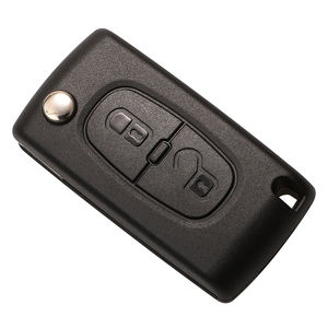 Boîtier de <span class=keywords><strong>clé</strong></span> à distance automatique pour Peugeot 207 307 308 407 607 807 & <span class=keywords><strong>Citroen</strong></span> C2 <span class=keywords><strong>C3</strong></span> C4 C5 C6 2/3 boutons - Product Image 1