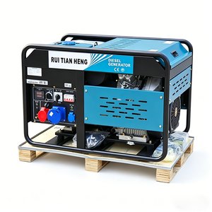 Generatore Diesel Portatile 5kW/6.25kVA, Efficiente nei Consumi, Trifase con ATS 220V 380V per Negozi, Fattorie, Esterni, Certificato CE - Product Image 5