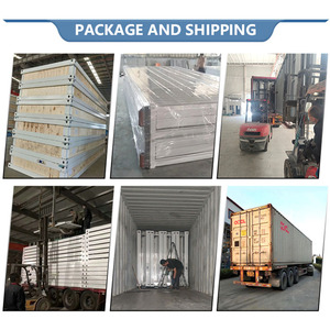 Vente en gros d'usine Unité de stockage modulaire écologique Petites maisons portables pliables en acier pour utilisation en entrepôt Empilable Préfabriqué - Product Image 5