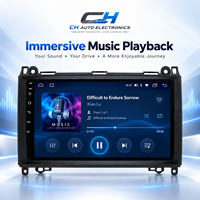 Pour Mercedes Benz Classe B 2005-2011 Écran de tableau de bord 9 pouces 2 Din Lecteur multimédia de voiture Carplay Android Auto Compatible