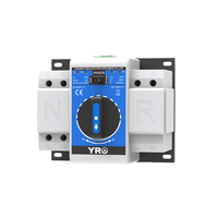Commutateur de transfert automatique à double alimentation 63A 230V CB 20kA, contrôleur de commutation de générateur