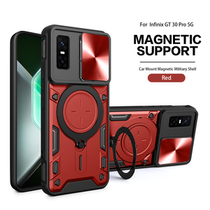 Bao đựng Chân đế xoay 360 ° cho Infinix GT 30 Pro 5g Giá đỡ nhẫn ngón tay cực lớn và bao gồm kẹp điện thoại - Product Image 4