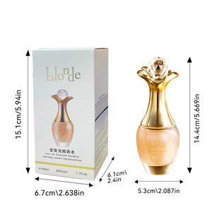Mini Botella de Perfume Árabe de Lujo de 50 ml con Caja, para Mujer, Eau de Parfum, Aroma Frutal, Fragancia Duradera y Refinada - Product Image 6