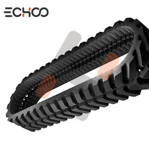 Jalur karet Z25 suku cadang Undercarriage <span class=keywords><strong>Mini</strong></span> untuk suku cadang mesin konstruksi <span class=keywords><strong>GEHL</strong></span> produsen karet alami - Product Image 3