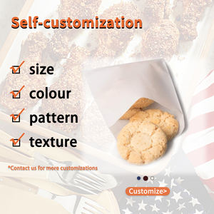 <span class=keywords><strong>Bolsas</strong></span> <span class=keywords><strong>de</strong></span> <span class=keywords><strong>papel</strong></span> Kraft <span class=keywords><strong>de</strong></span> grado alimenticio, embalaje <span class=keywords><strong>de</strong></span> tortitas, hamburguesas, a prueba <span class=keywords><strong>de</strong></span> grasa - Product Image 2