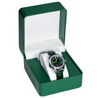 Boîtes à montres en similicuir de luxe avec logo personnalisé, étuis cadeaux, emballage de voyage, étui à montre en cuir, Caja Para Reloj, boîte à montre portable