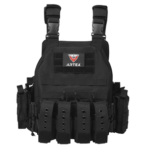 เสื้อกั๊กโมดูลาร์แบบปลดเร็วสำหรับกิจกรรมกลางแจ้ง ระบบโมลล์ ระบายอากาศได้ดี เสื้อกั๊กฝึกยุทธวิธีสำหรับผู้ชาย เสื้อกั๊กแอร์ซอฟท์ ปรับขนาดได้สำหรับผู้ใหญ่ - Product Image 2