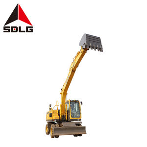 Excavadora Mini de Cuatro Ruedas SDLG E7150F de 15 Toneladas, Ahorro de Energía, Excavadora Hidráulica de Ruedas de 15 Toneladas, Nueva de 2024 - Product Image 1