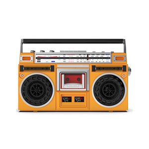 Lecteur de cassettes portable multifonction rétro avec radio FM AM SW pour la maison et la voiture, fente pour carte USB SD, matériau plastique - Product Image 6