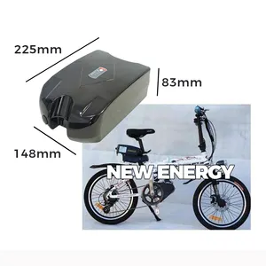 48v 10ah 36v 20ah 36v10ah style grenouille ebike vélo électrique tube de selle batterie tige de selle en ebike personnalisé 24v 36v 48v 11