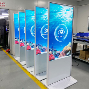 Hiseeview 43-98 Inch Indoor Floor <b>Standing</b> Network Advertising Display, Vertical Digital Signage with Remote Content Release - Product Image 3