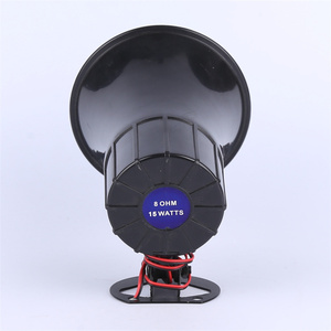 Offres Spéciales DC9-15V Auto Résistant À L'eau CE Certifié Single Tone/Six Tone 110/115/120dB Sirène D'alarme Électronique ES-55 ABS Corne - Product Image 6