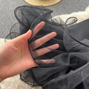 Nuovo abito con fiocco senza maniche con scollo a V modello abito in Mesh - Product Image 4