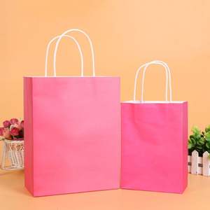 Bolsa de Papel Kraft para Regalos, Compras y Artesanías, con Asa Retorcida, Impresión Personalizada al por Mayor, Reciclable y Biodegradable - Product Image 2