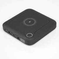 Batterie externe 24000 mAh, capacité réelle, chargeur sans fil 30000 mAh pour téléphones portables, ordinateurs portables 30000 mAh, batterie externe 60 W PD