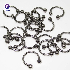 Joyería Corporal de Titanio ASTM F136 G23 Chapado en Oro para Niños, Barra Circular de Moda para Boda, Altamente Pulida, con Rosca Interna - Product Image 3