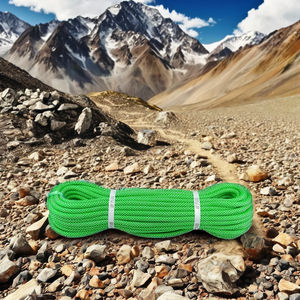 Открытый альпинистский скалолазание динамическая веревка зеленый CE и UIAA сертификат 10,5 мм динамическая веревка - Product Image 3