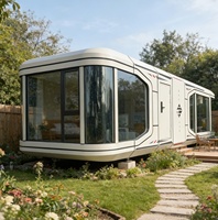 Cápsula Espacial para Acampar en Parques, Alojamiento en Hoteles, Diseño Moderno, Prefabricada, Desmontable, Diseño Móvil Inteligente