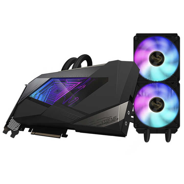 USED GIGABYTE AORUS Geforce RTX 3080 XTREME WATERFORCE 10G