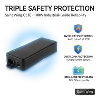 Boîtier de commande pour actionneur linéaire à moteur unique Saint Wing C31E 100W pour bureau debout électrique réglable en hauteur DIY