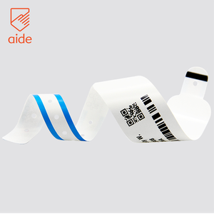 Einweg wasserdichte Dricet Thermal Wrist band Identifikation Krankenhaus band Medical Thermal Wrist bands mit Klebstoff verschluss - Product Image 4