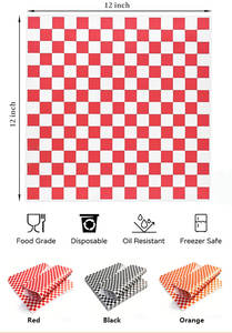 Carta da Imballaggio Personalizzata per Ristoranti e Panetterie, Stampa il Tuo Marchio, per Hamburger, Sandwich, Fast <span class=keywords><strong>Food</strong></span> e Asporto - Product Image 2