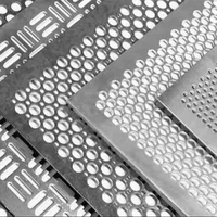 Tôle perforée en acier inoxydable certifiée ISO 9001, épaisseur précise, maille métallique perforée pour équipement de transformation alimentaire