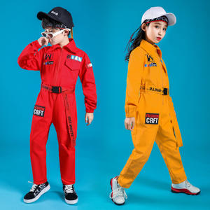 Vêtements de <span class=keywords><strong>Jazz</strong></span> pour enfants Salopette Barboteuses Vêtements Hip Hop pour garçons Costumes pour filles Costume de vol de carrière pour enfants - Product Image 1