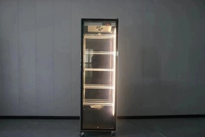 Enfriador de Vino Inteligente de Una Sola Zona con Compresor, 330L, 108 Botellas, Refrigerador para Bodega - Product Image 6