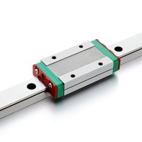 Rail de guidage linéaire miniature en acier chromé MGN7 avec patin MGN7C/MGN7H, roulement micro-rail linéaire pour pièces d'usinage CNC