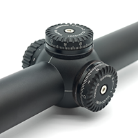 Lunette de visée télescopique de chasse HOWIE OPTIC 1-6X24SFP avec réticule en fibre optique gravé sur verre