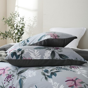 Wholesale Queen <b>King</b> <b>Size</b> Customized Eco-friendly 100% Printed Bamboo <b>Sheet</b> Set Cooling Bedding Set Duvet Cover with Pillowcase - Product Image 4