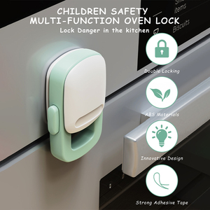 Cerradura de Seguridad para Horno y Gabinetes Prodigy GR001, Material ABS, Instalación Rápida, Seguro para Bebés y Niños - Product Image 4