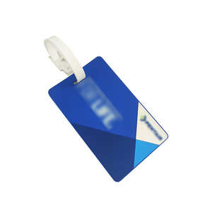 Etiqueta de Equipaje para Maleta, Etiqueta de Identificación de Viaje, Cordón para Equipaje, Etiqueta de PVC para Equipaje de Embarque - Product Image 1