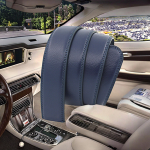 Cinturón de Cuero Vacuno Personalizado para Hombre, Estilo Casual, Ecológico, con Hebilla Automática de Aleación de 3.5cm para Jeans, Venta al Por Mayor - Product Image 3