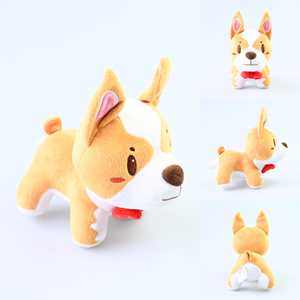 Haute qualité personnalisé mignon doux Simulation en peluche <span class=keywords><strong>Corgi</strong></span> jouets chambre décor vacances <span class=keywords><strong>cadeau</strong></span> peluche jouets pour enfants - Product Image 2