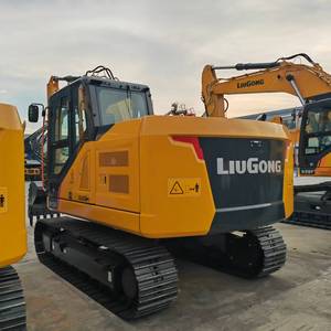 Excavadora sobre orugas 13Ton Liugong 913F con motor Cummins Excavadora hidráulica hecha en China en stock - Product Image 3