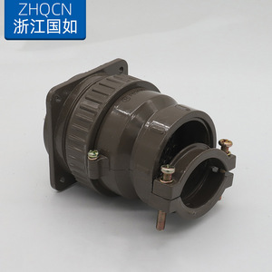 Zhqcn Aviation Plug Socket P60-45 Core Aluminum Alloy IP66 Waterproof Connector For Industrial Control - Product Image 2
