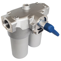 Nouvelle garantie de qualité JUNWAVE Filtre à huile hydraulique duplex industriel Filtration des particules Garantie 1 an
