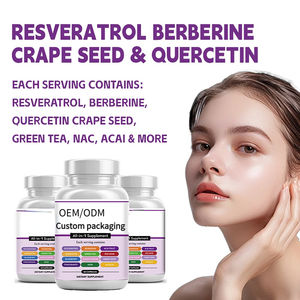 Cápsulas de Fusão Mineral Tudo em Um com Resveratrol, Berberina, Fruta de Açaí e Quercetina de Marca Privada - Product Image 3