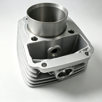 Nouveau bloc-cylindres en aluminium refroidi par air CG150, couleur argent, remplacement pour moto et tricycle Zongshen Lifan Loncin 150cc