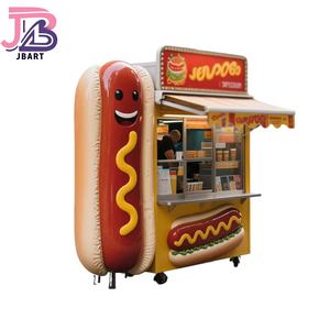 Escultura <span class=keywords><strong>de</strong></span> perrito caliente personalizada, hecha <span class=keywords><strong>de</strong></span> material <span class=keywords><strong>de</strong></span> resina <span class=keywords><strong>de</strong></span> fibra <span class=keywords><strong>de</strong></span> vidrio, letreros <span class=keywords><strong>de</strong></span> escaparate al aire libre y decoraciones <span class=keywords><strong>de</strong></span> stand <span class=keywords><strong>de</strong></span> ventas - Product Image 5