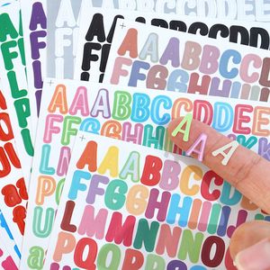 Pegatinas de Letras en Inglés de Vinilo de 0.5 Pulgadas, Resistentes al Agua, a la Luz Solar y al Aceite, Coloridas, Artísticas, para Decoración - Product Image 3