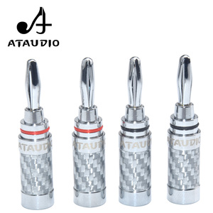 Connettore a Banana HIFI cavo per altoparlanti con chiusura a vite adattatore Audio accessori e parti - Product Image 2