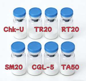 Lyophilisiertes Pulver 30mg 50mg 60mg 10 Peptid Gefriertrockenpulver Verpackungsetui Wasserdichte Ampullenboxen - Product Image 1