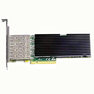 四端口10 Gbs SFP千兆以太网网络适配器82599ES X520-DA4外部有线，用于库存服务器应用 - Product Image 1