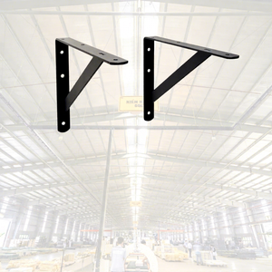 ADONG A04 Single-Sided L-Shape Metal Wall <b>Bracket</b> | Powder Coated | Load-Bearing 250 Lbs | Customizable Size | OEM Vietnam - Product Image 1