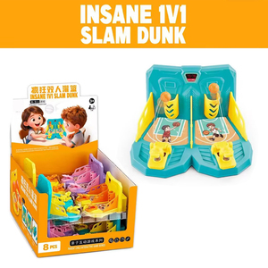 Nuevo Juego de Mesa 1V1 Insane Mini Slam <span class=keywords><strong>Dunk</strong></span> 2026, Juguete de Baloncesto para Dos Jugadores con Contador de Puntos para Niños - Product Image 2